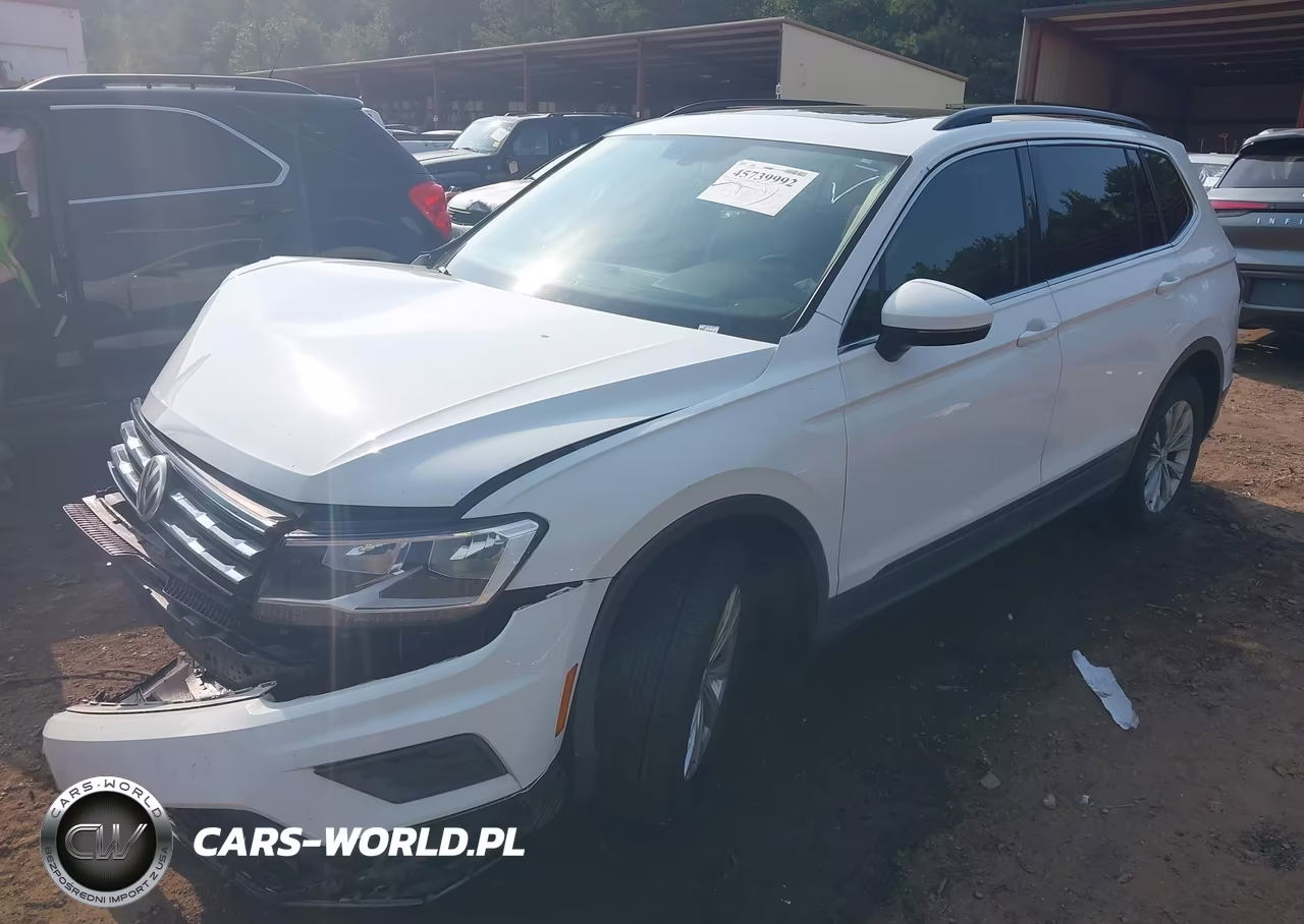 2019 Volkswagen Tiguan 2.0T Se-2.0T Sel-2.0T Sel R-Line-2.0T Sel R-Line Black VIN:3VV3B7AX8KM063148 - 2