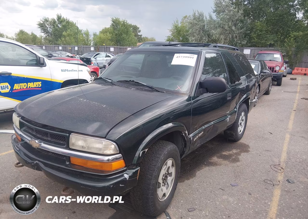 2003 Chevrolet Blazer Ls VIN:1GNCT18X33K140314 - 2