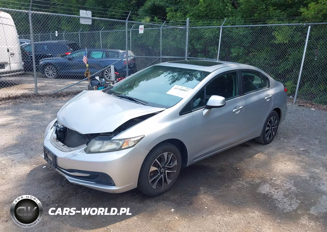 2013 Honda Civic Ex VIN:19XFB2F87DE089091 - 2
