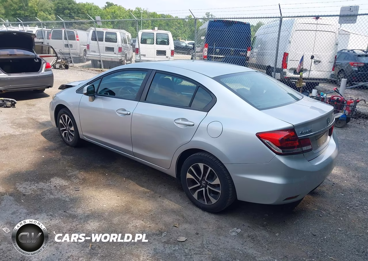 2013 Honda Civic Ex VIN:19XFB2F87DE089091 - 3