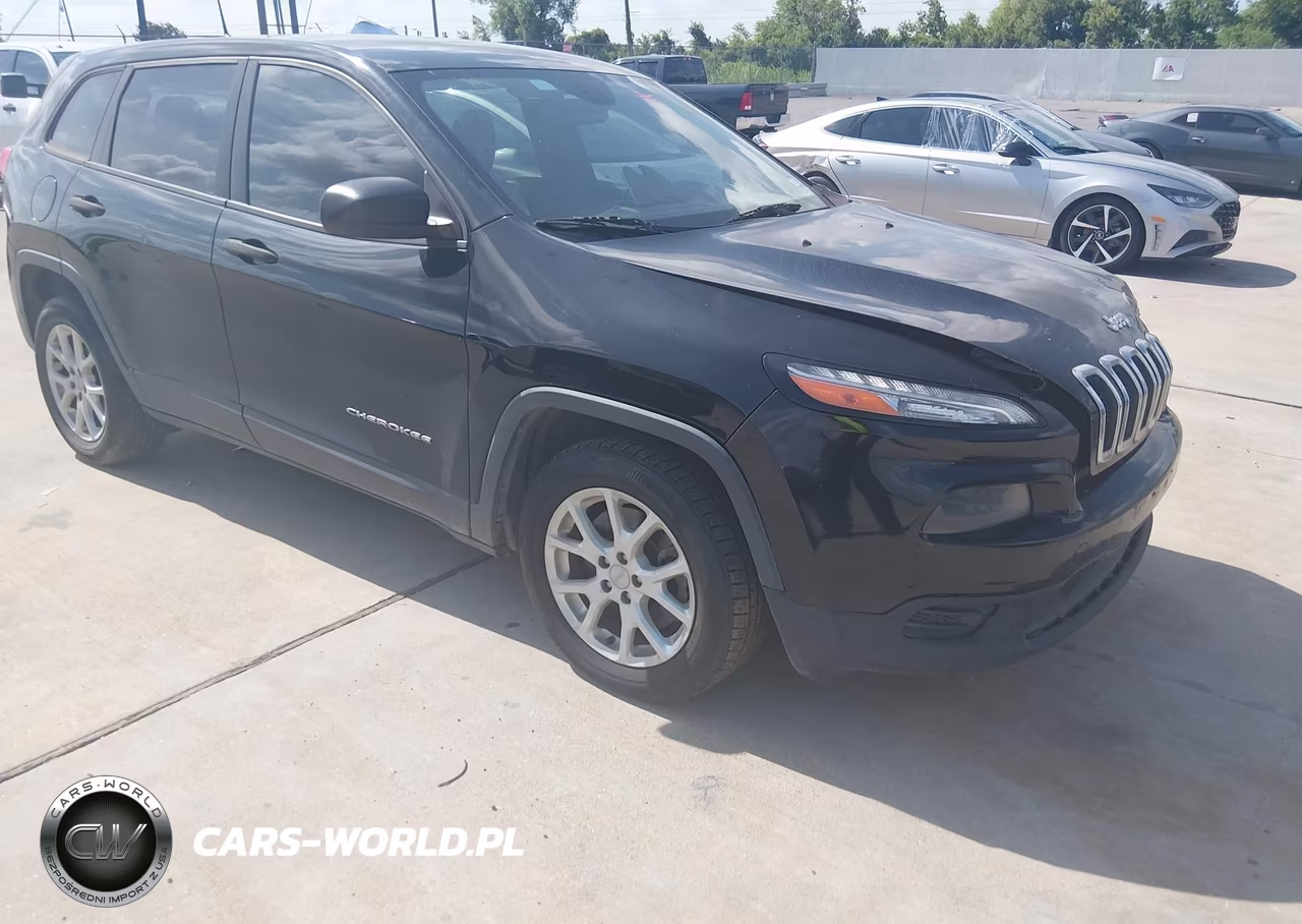 2017 Jeep Cherokee Sport VIN:1C4PJLAB4HD221439 - 1