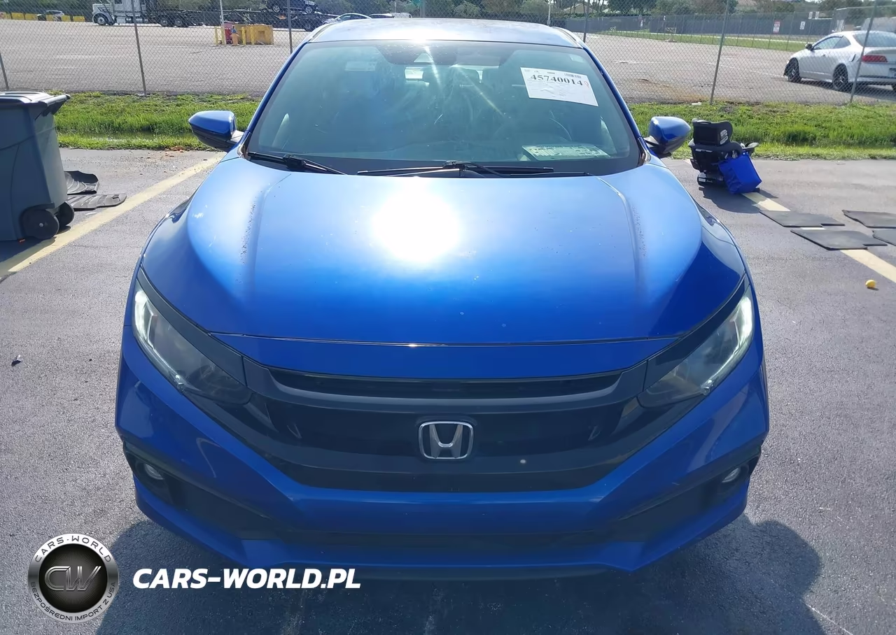 2019 Honda Civic Sport VIN:2HGFC2F84KH583117 - 12