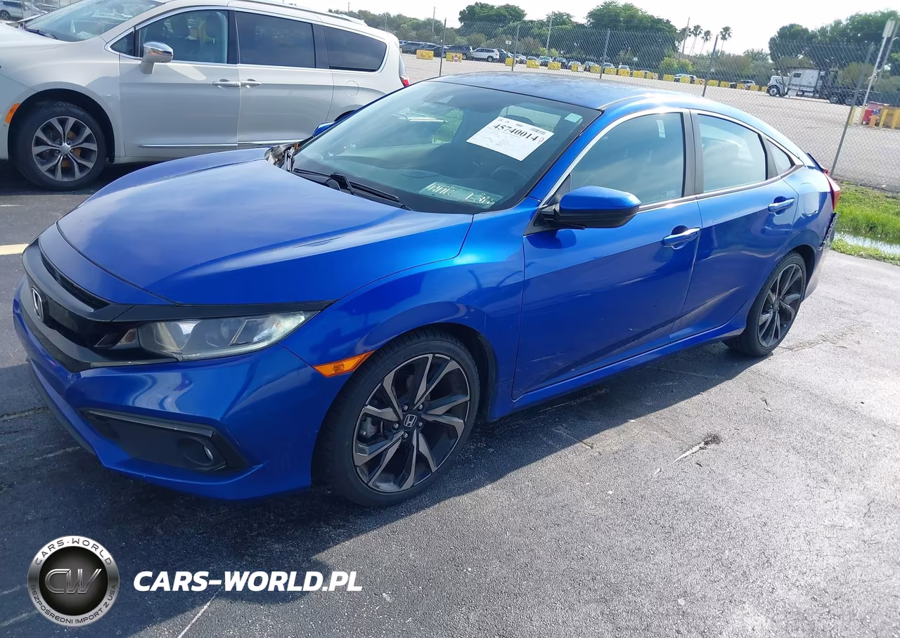 2019 Honda Civic Sport VIN:2HGFC2F84KH583117 - 2