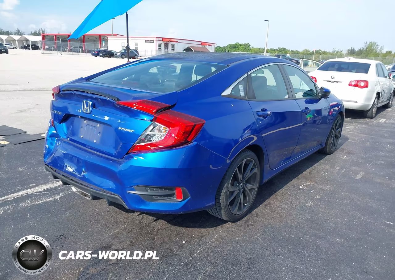 2019 Honda Civic Sport VIN:2HGFC2F84KH583117 - 4