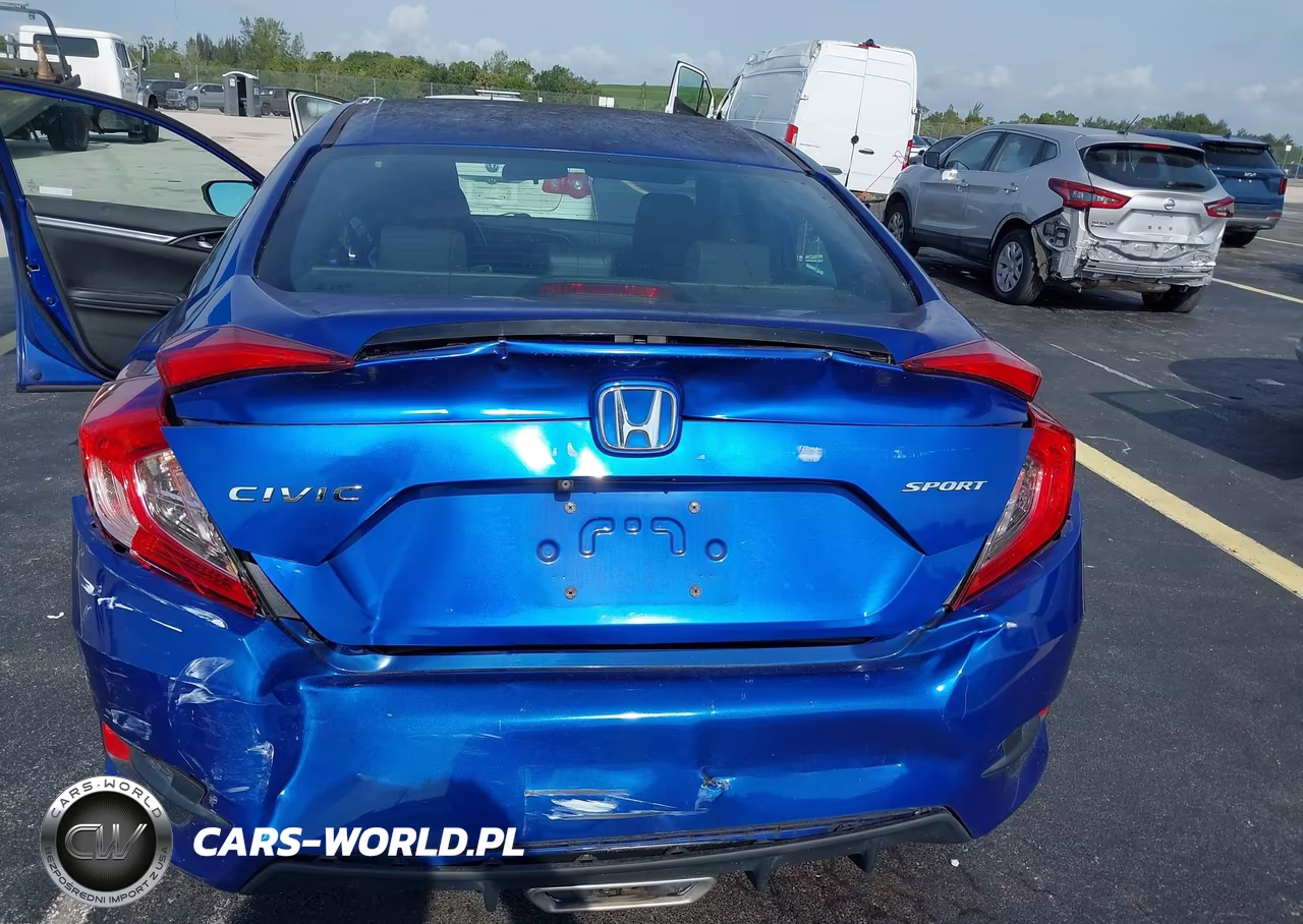 2019 Honda Civic Sport VIN:2HGFC2F84KH583117 - 6