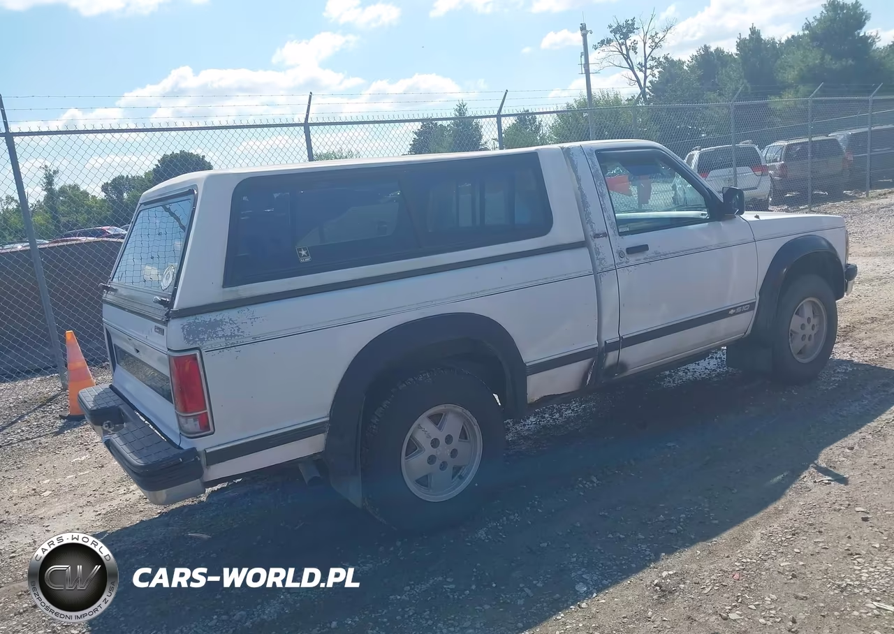 1991 Chevrolet S Truck S10 VIN:1GCCT14Z9M2137256 - 4
