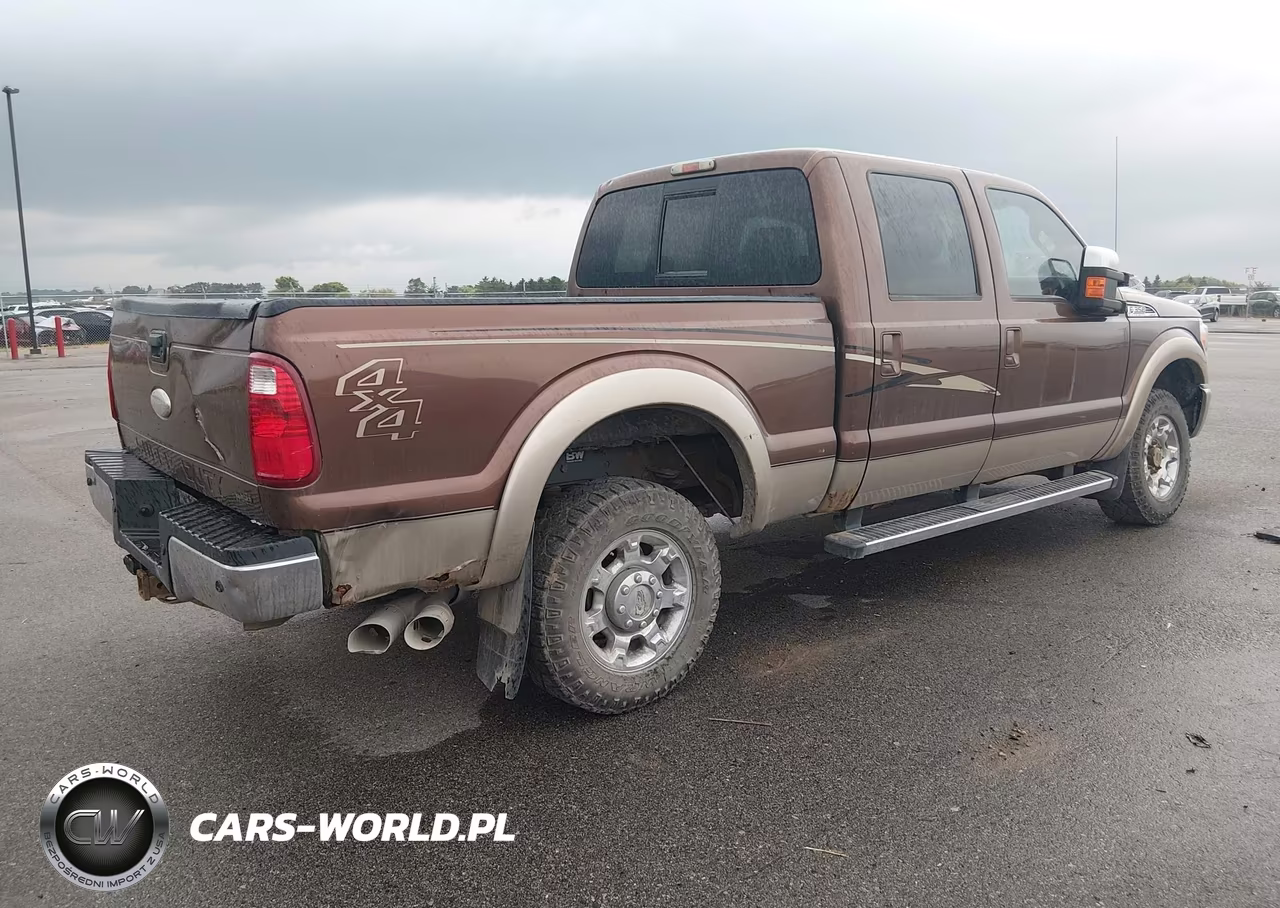2012 Ford F-350 Lariat VIN:1FT8W3BT9CEA97832 - 4