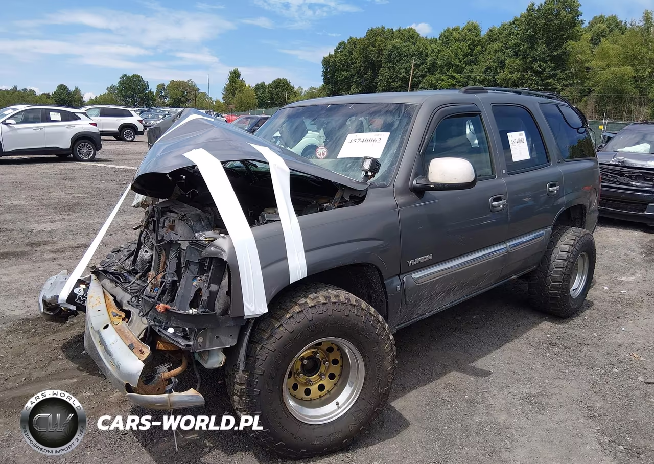 2002 GMC Yukon Sle VIN:1GKEK13Z72J135798 - 2