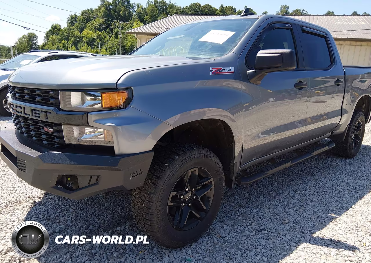 2021 Chevrolet Silverado 1500 4Wd Short Bed Custom Trail Boss VIN:1GCPYCEF3MZ254521 - 2