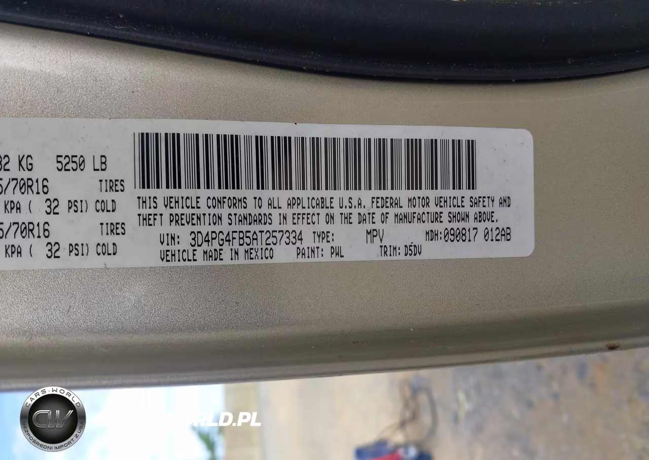 2010 Dodge Journey Se VIN:3D4PG4FB5AT257334 - 9
