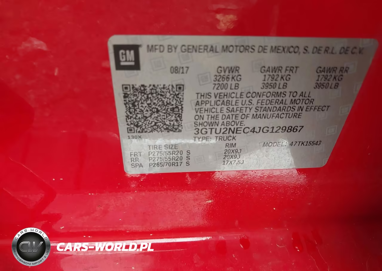 2018 GMC Sierra 1500 Slt VIN:3GTU2NEC4JG129867 - 9