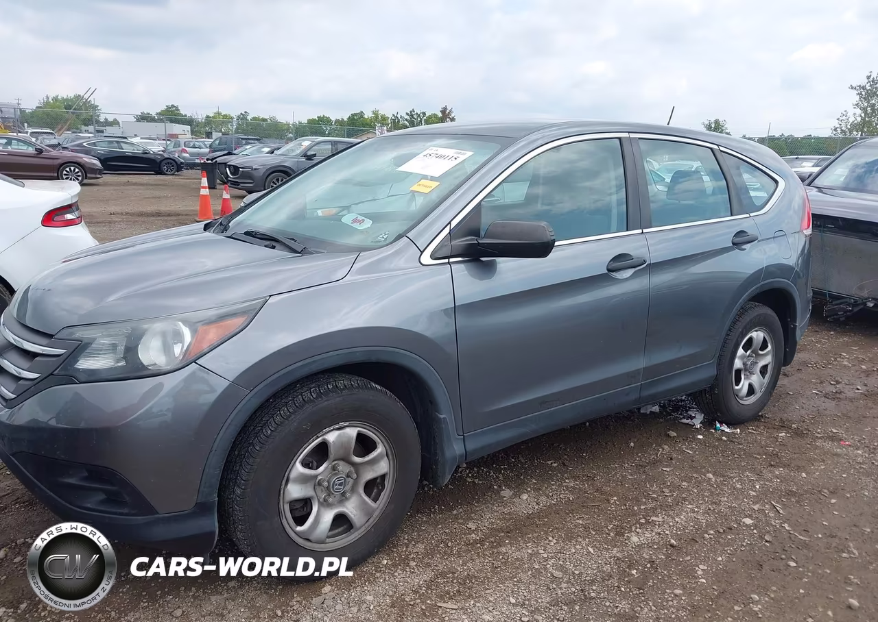 2013 Honda Cr-V Lx VIN:2HKRM4H30DH663496 - 2