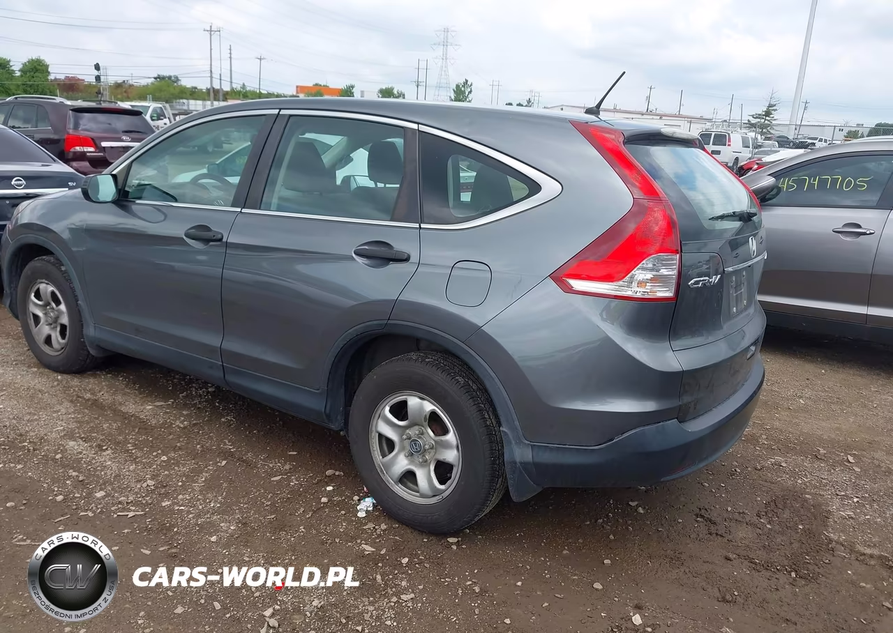 2013 Honda Cr-V Lx VIN:2HKRM4H30DH663496 - 3