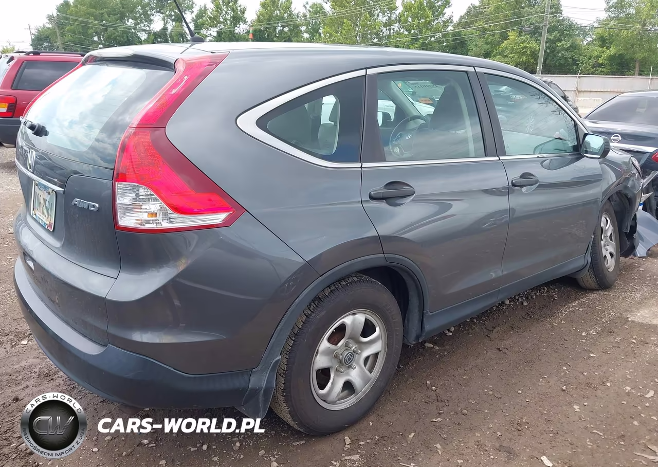 2013 Honda Cr-V Lx VIN:2HKRM4H30DH663496 - 4