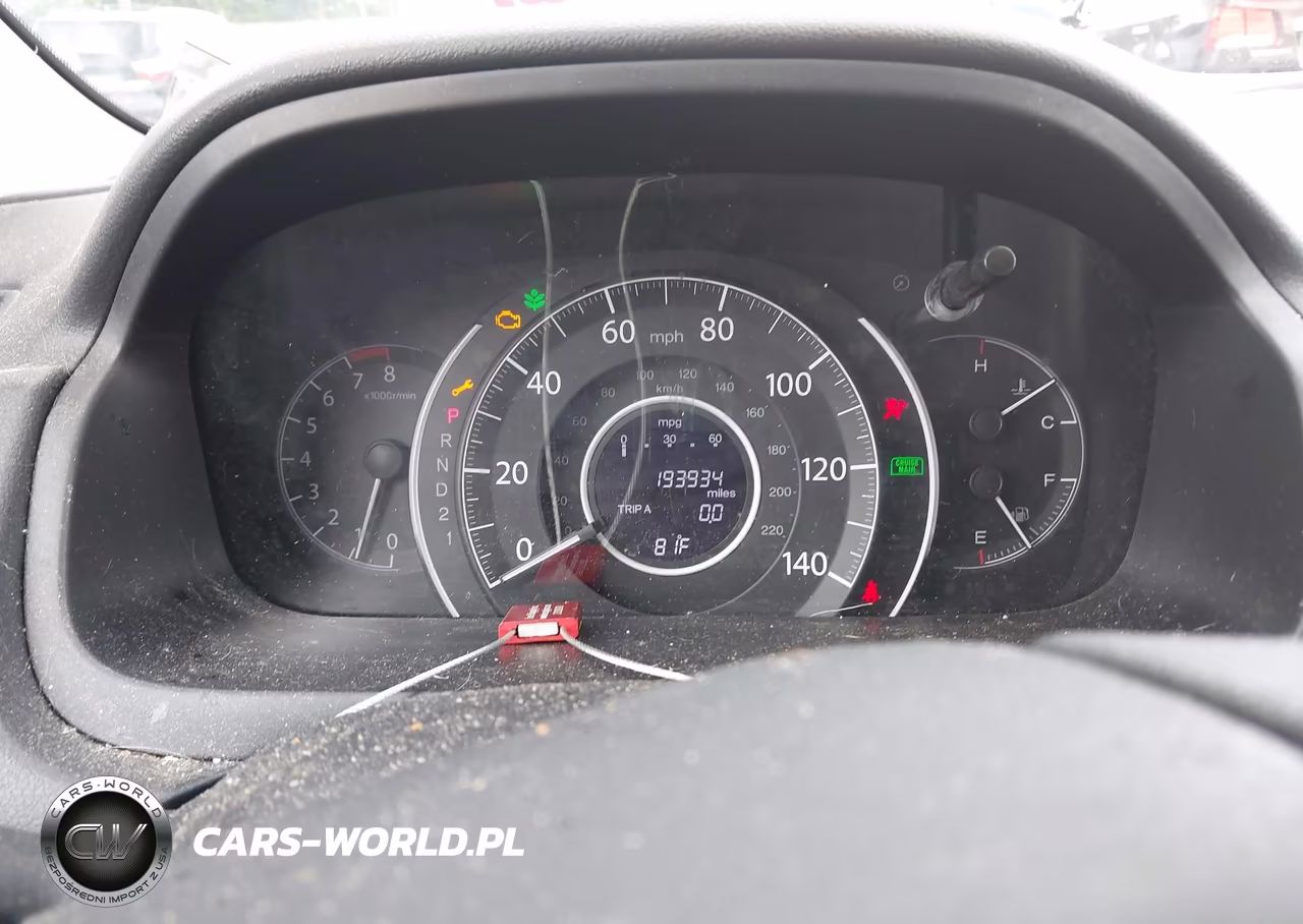 2013 Honda Cr-V Lx VIN:2HKRM4H30DH663496 - 7