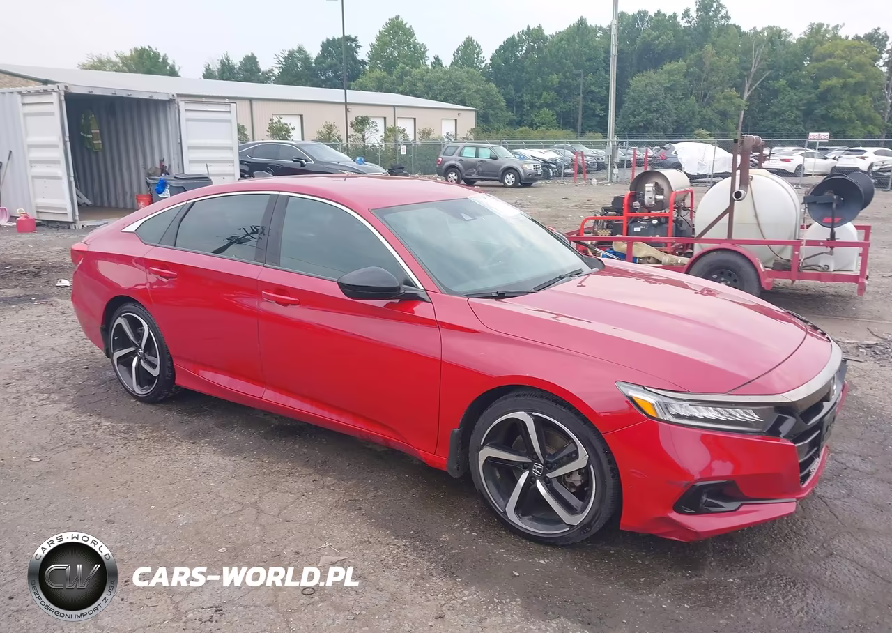 2021 Honda Accord Sport VIN:1HGCV1F32MA074950 - 1