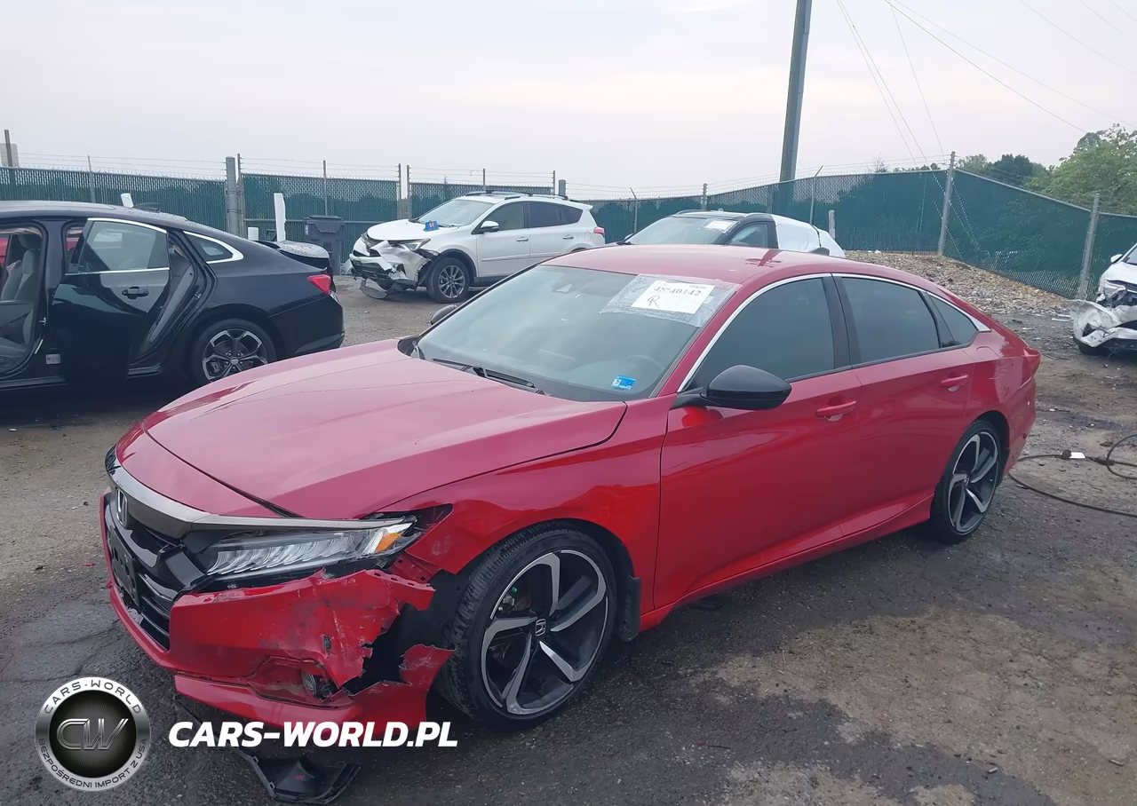 2021 Honda Accord Sport VIN:1HGCV1F32MA074950 - 2