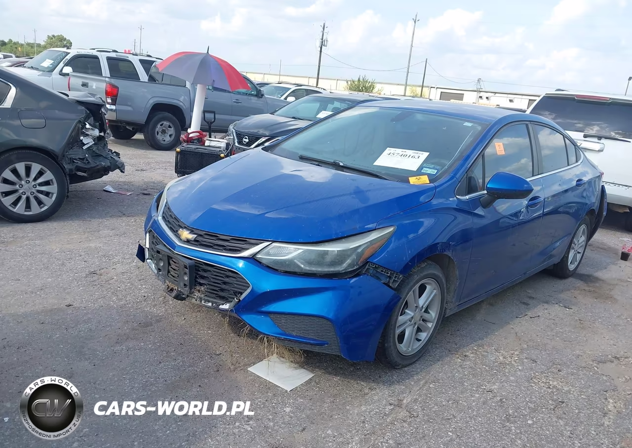 2017 Chevrolet Cruze Lt Auto VIN:3G1BE5SM0HS569337 - 2