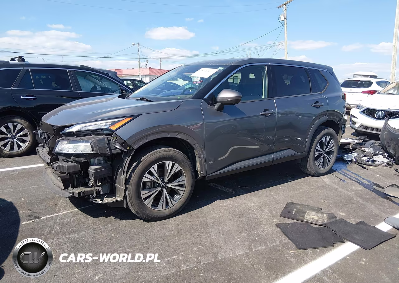 2021 Nissan Rogue Sv Intelligent Awd VIN:5N1AT3BB2MC801301 - 2