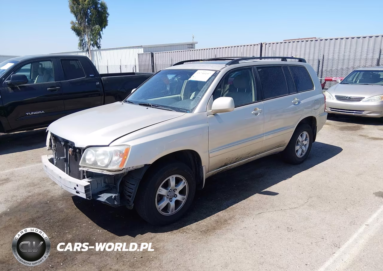 2001 Toyota Highlander V6 VIN:JTEHF21A210029923 - 2