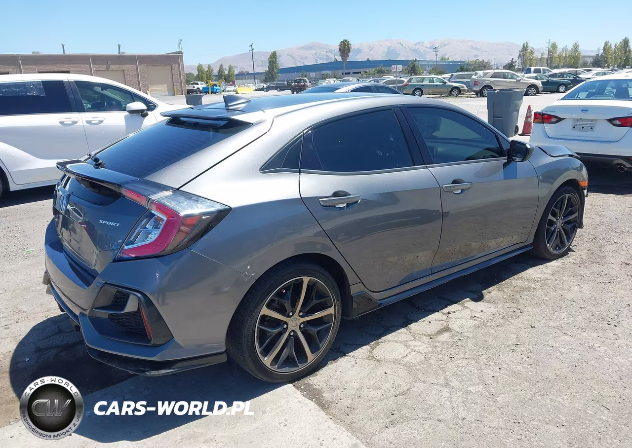 2021 Honda Civic Sport VIN:SHHFK7H47MU409462 - 4