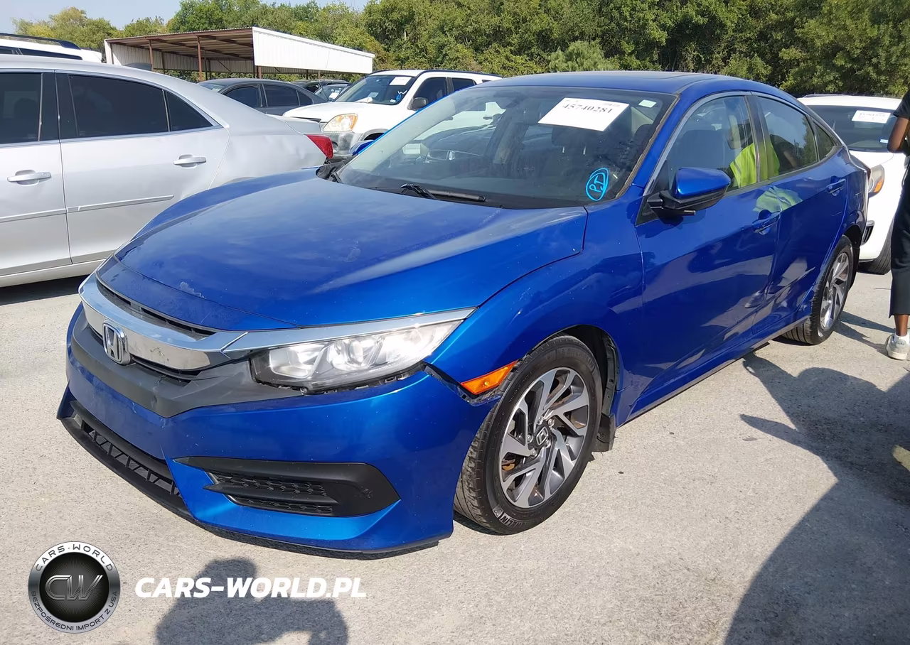 2016 Honda Civic Ex VIN:19XFC2F72GE249743 - 2