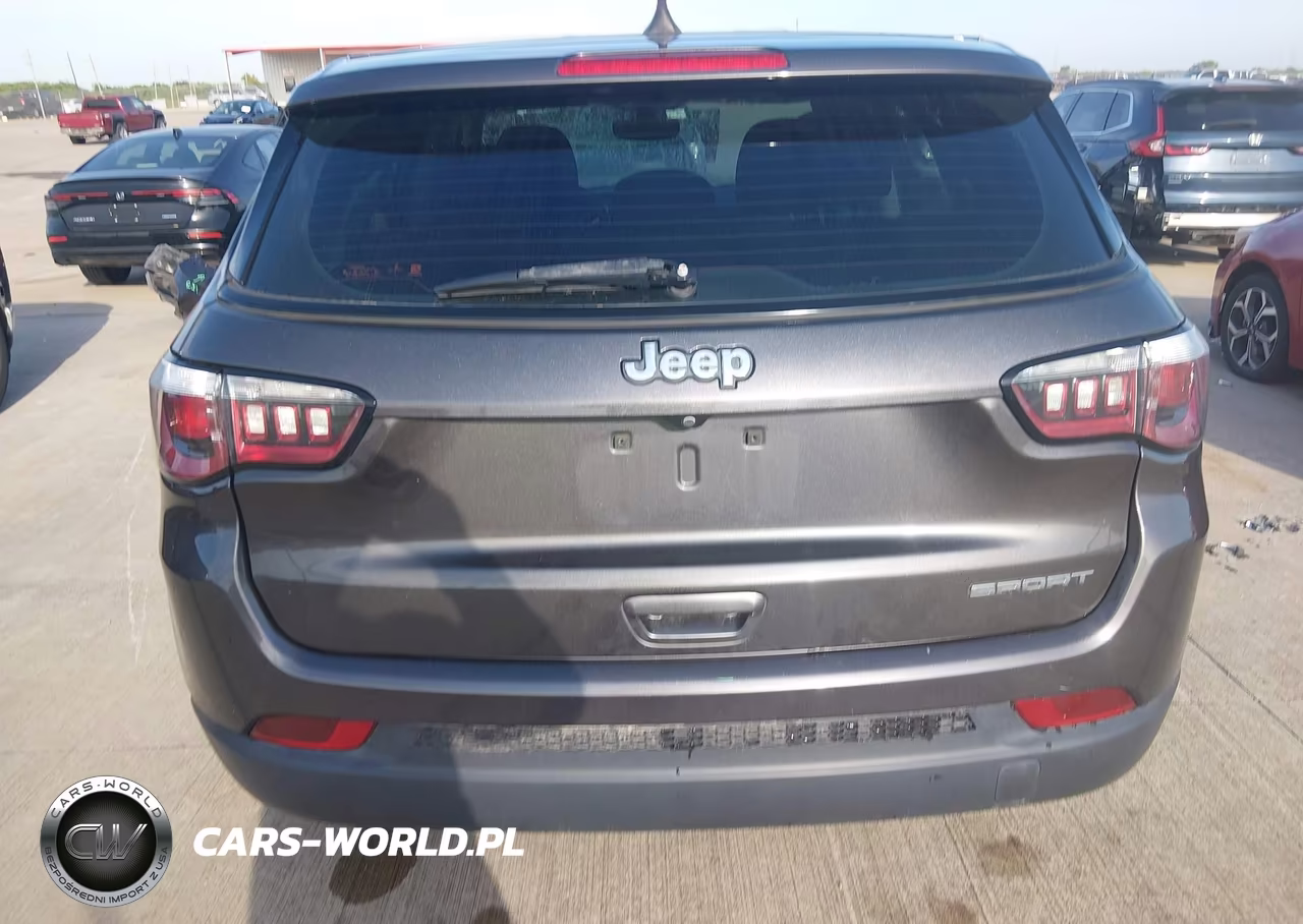 2020 Jeep Compass Sport Fwd VIN:3C4NJCAB8LT117952 - 16