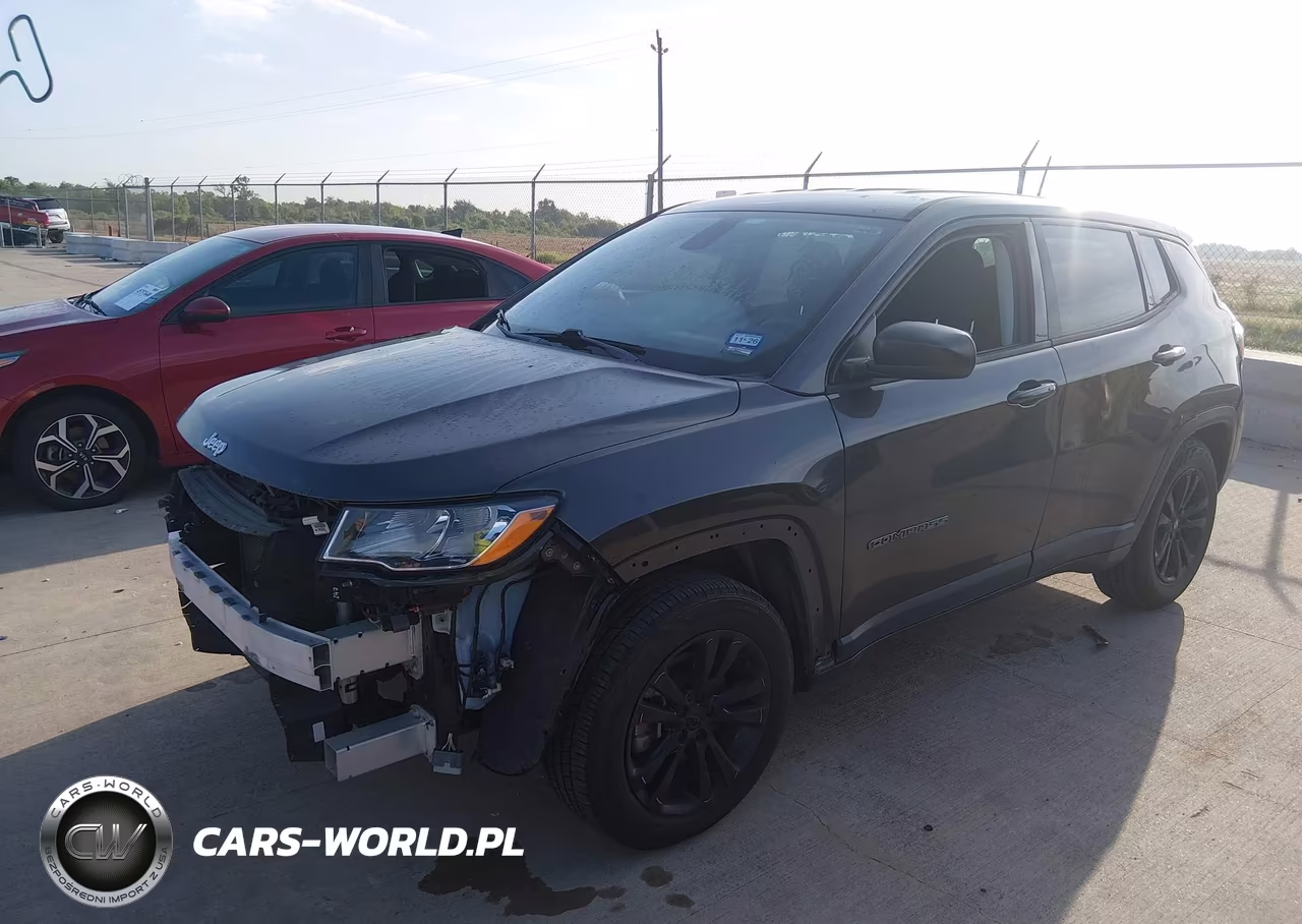 2020 Jeep Compass Sport Fwd VIN:3C4NJCAB8LT117952 - 2