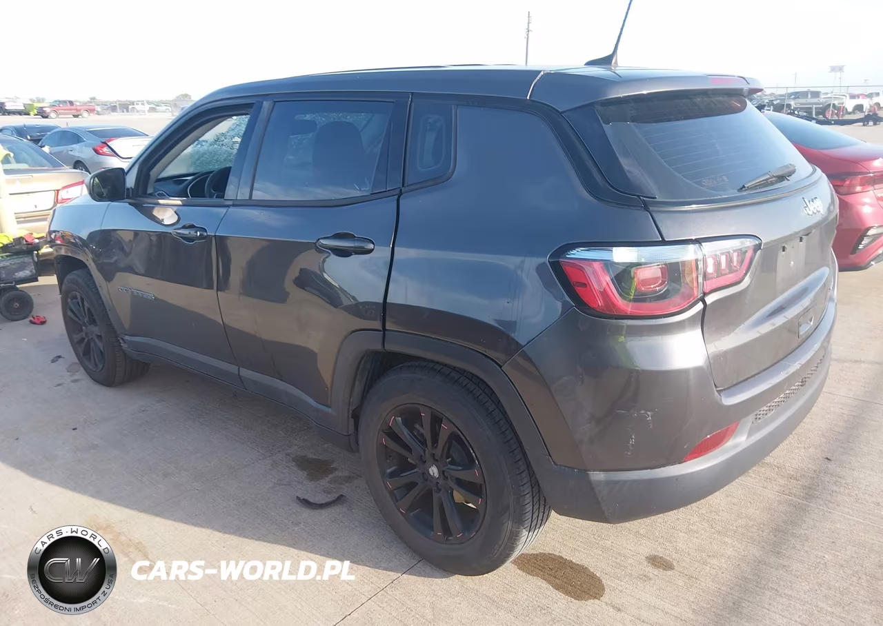2020 Jeep Compass Sport Fwd VIN:3C4NJCAB8LT117952 - 3