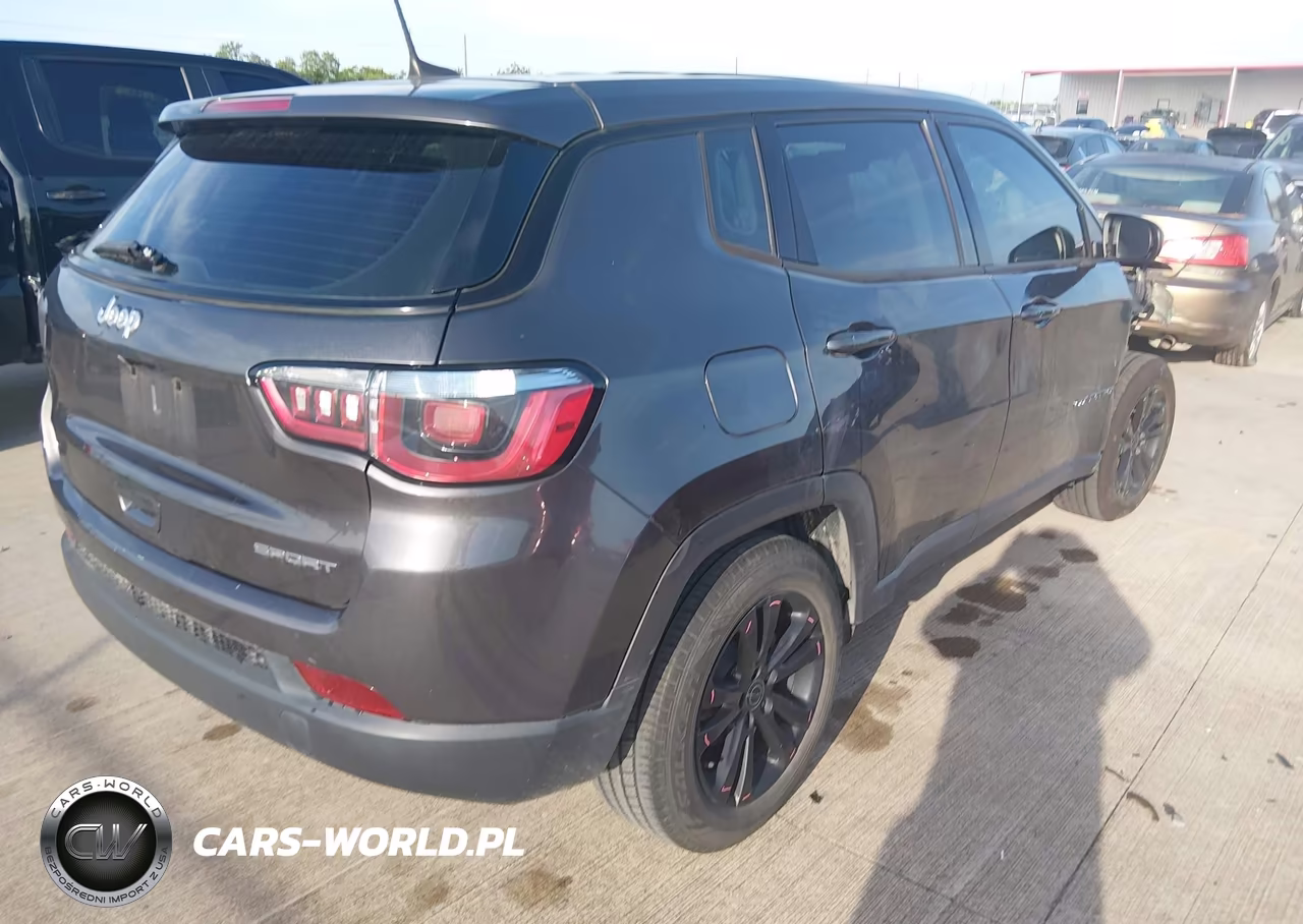 2020 Jeep Compass Sport Fwd VIN:3C4NJCAB8LT117952 - 4