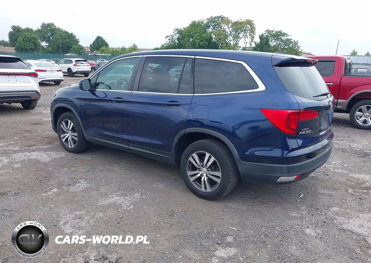 2017 Honda Pilot Ex VIN:5FNYF6H30HB072090 - 3