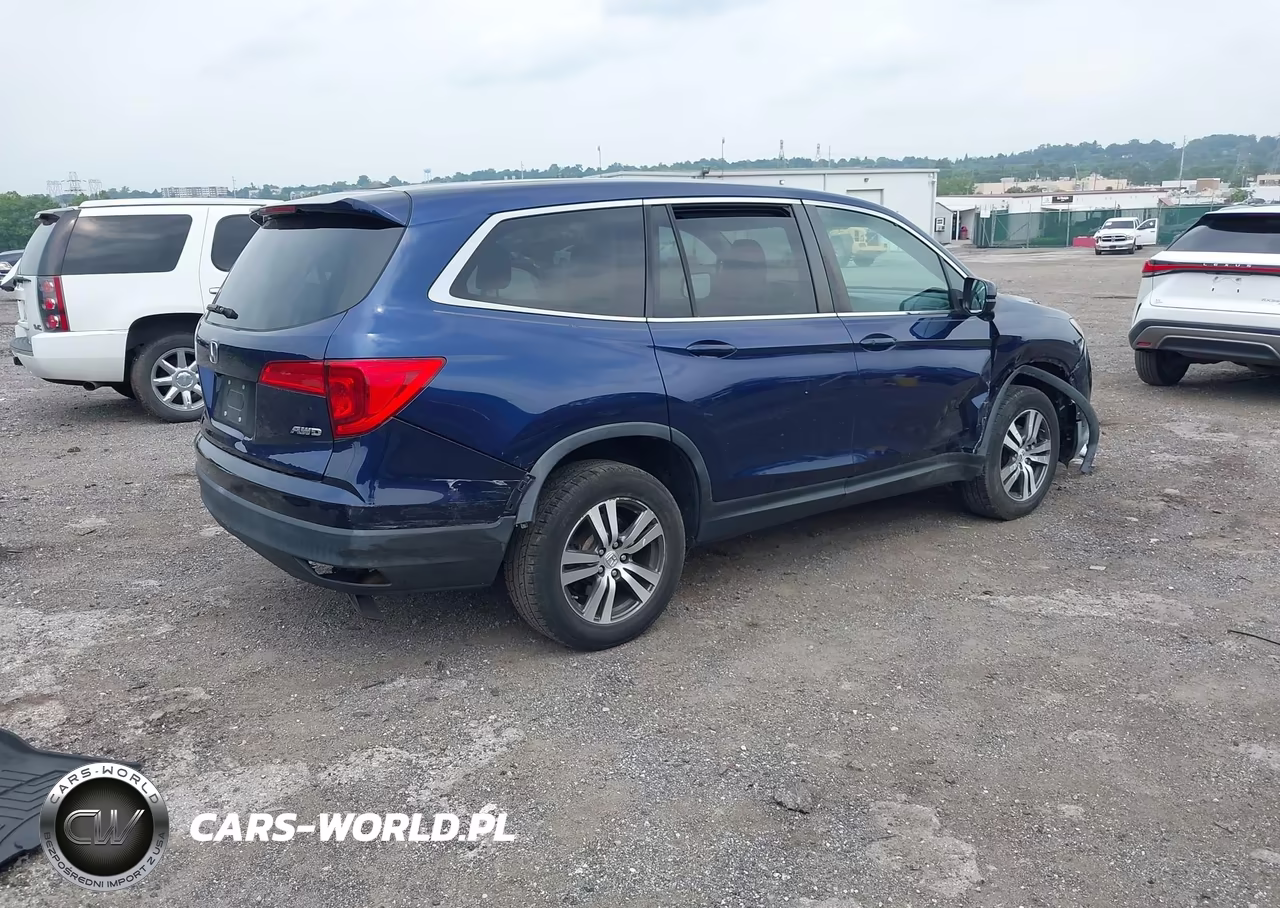 2017 Honda Pilot Ex VIN:5FNYF6H30HB072090 - 4