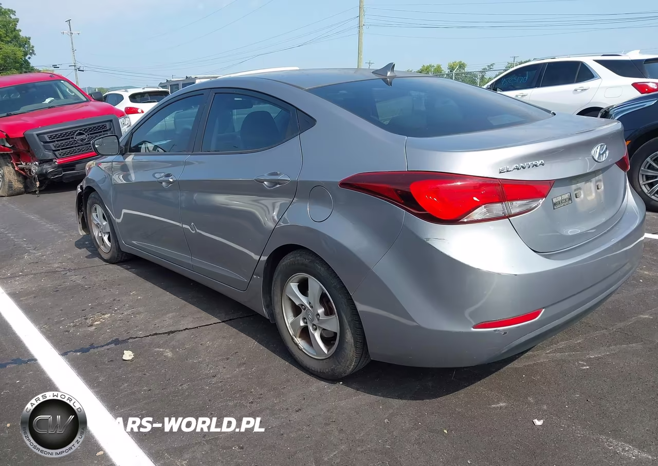 2015 Hyundai Elantra Se VIN:KMHDH4AEXFU310925 - 3