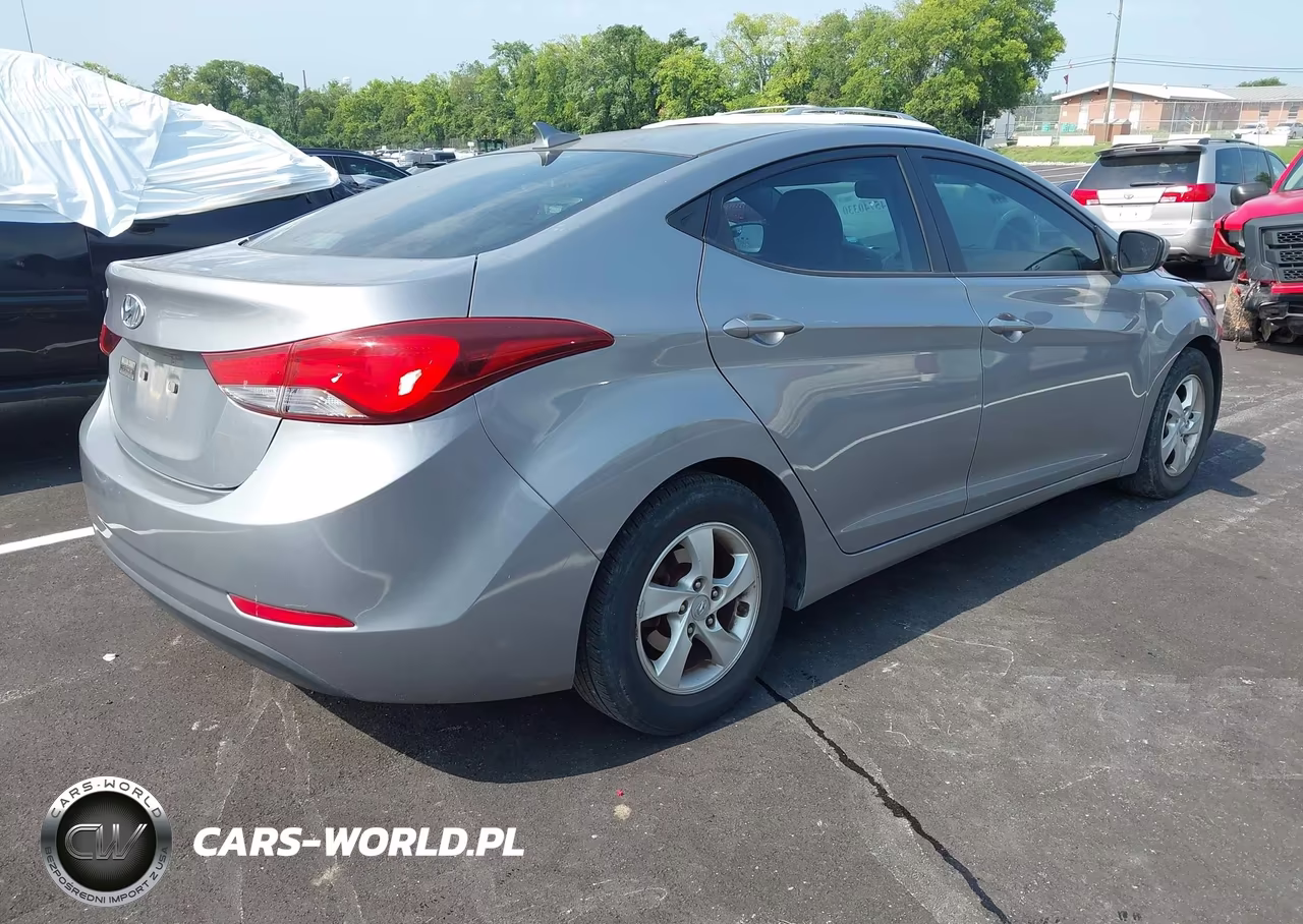 2015 Hyundai Elantra Se VIN:KMHDH4AEXFU310925 - 4