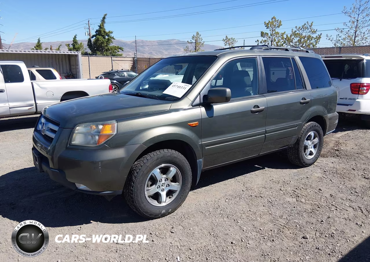 2006 Honda Pilot Ex VIN:5FNYF18796B024378 - 2