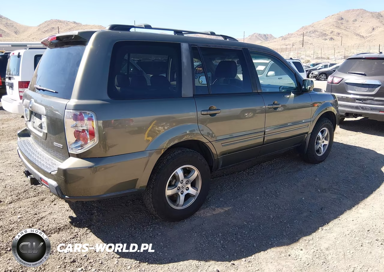 2006 Honda Pilot Ex VIN:5FNYF18796B024378 - 4