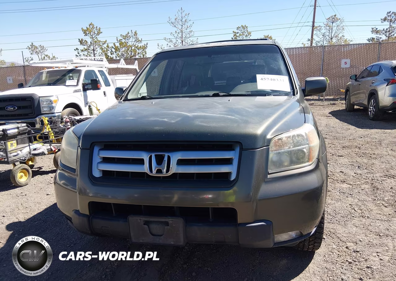 2006 Honda Pilot Ex VIN:5FNYF18796B024378 - 6
