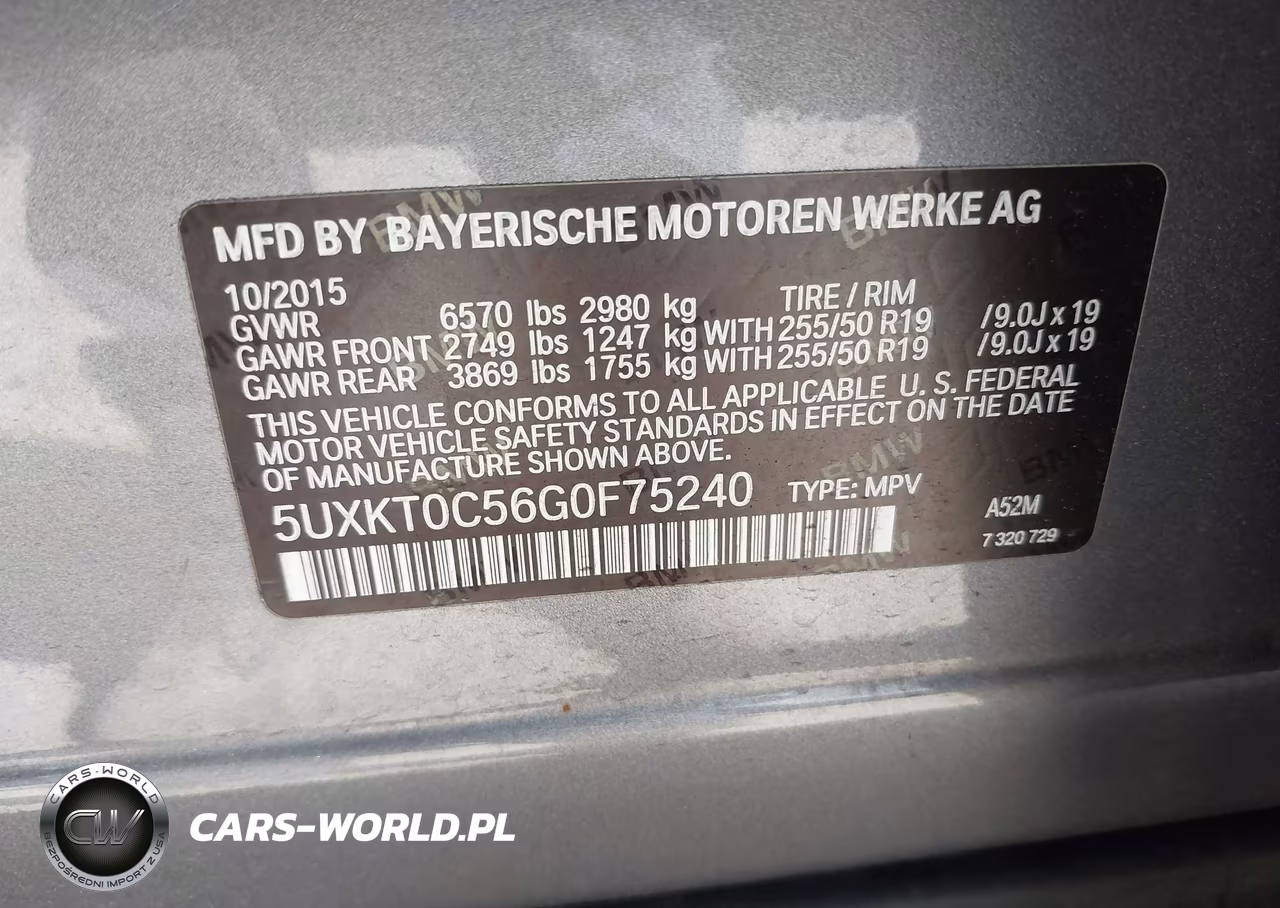 2016 BMW X5 Edrive xDrive40E VIN:5UXKT0C56G0F75240 - 9