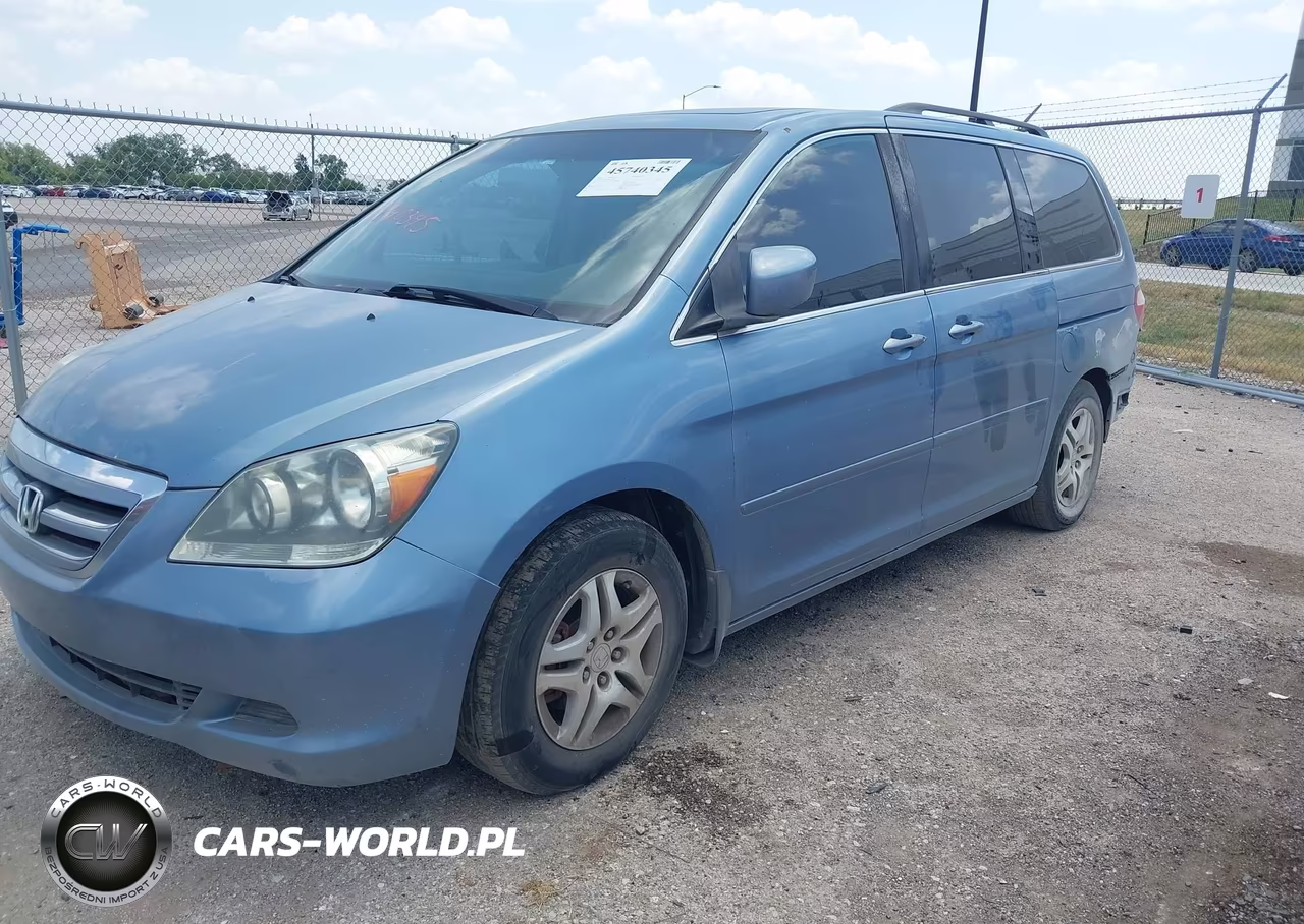 2007 Honda Odyssey Ex-L VIN:5FNRL38787B101767 - 2