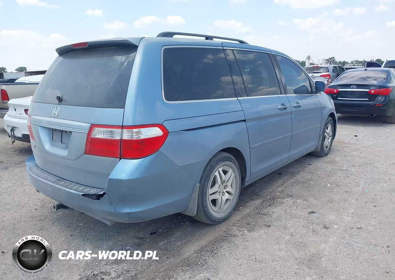 2007 Honda Odyssey Ex-L VIN:5FNRL38787B101767 - 4