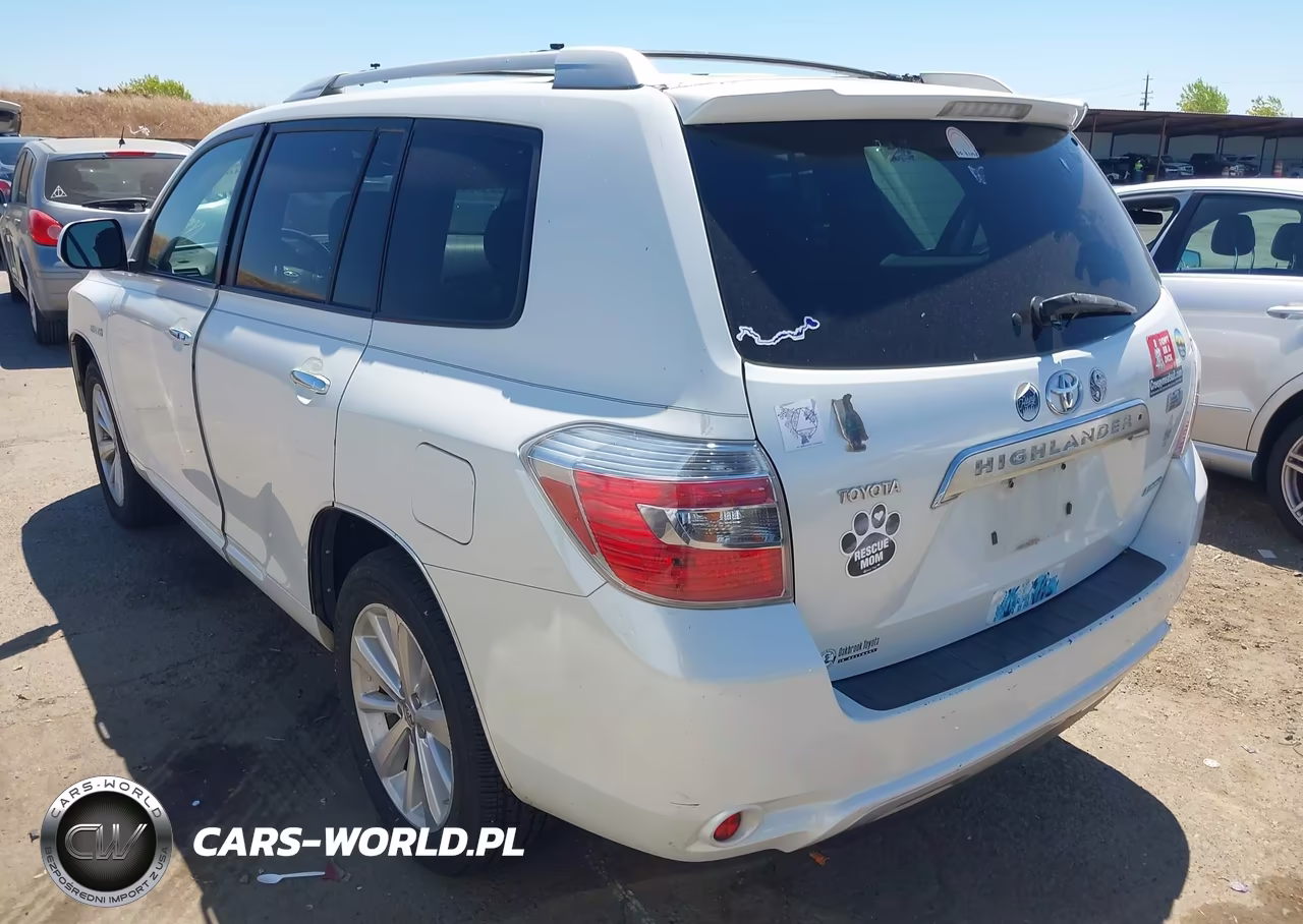 2008 Toyota Highlander Hybrid Limited VIN:JTEEW44A782025794 - 3
