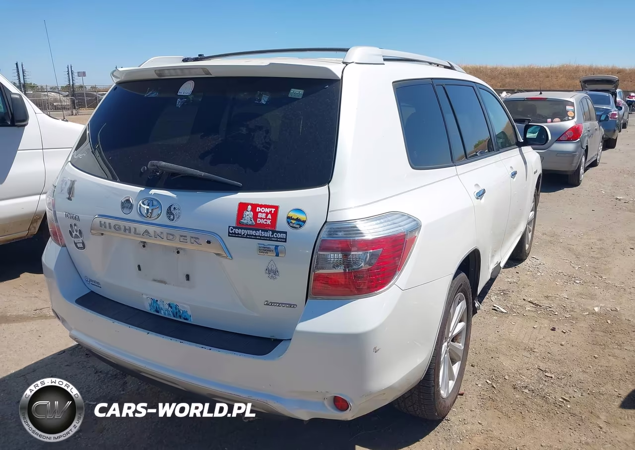 2008 Toyota Highlander Hybrid Limited VIN:JTEEW44A782025794 - 4