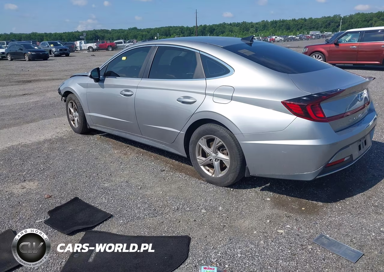 2021 Hyundai Sonata Se VIN:5NPEG4JA6MH082132 - 3