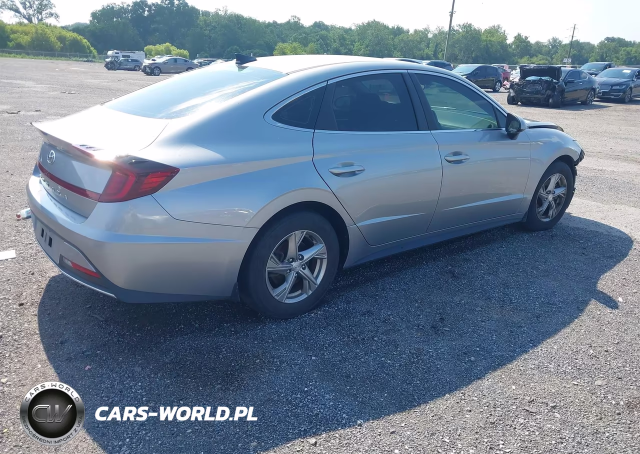 2021 Hyundai Sonata Se VIN:5NPEG4JA6MH082132 - 4
