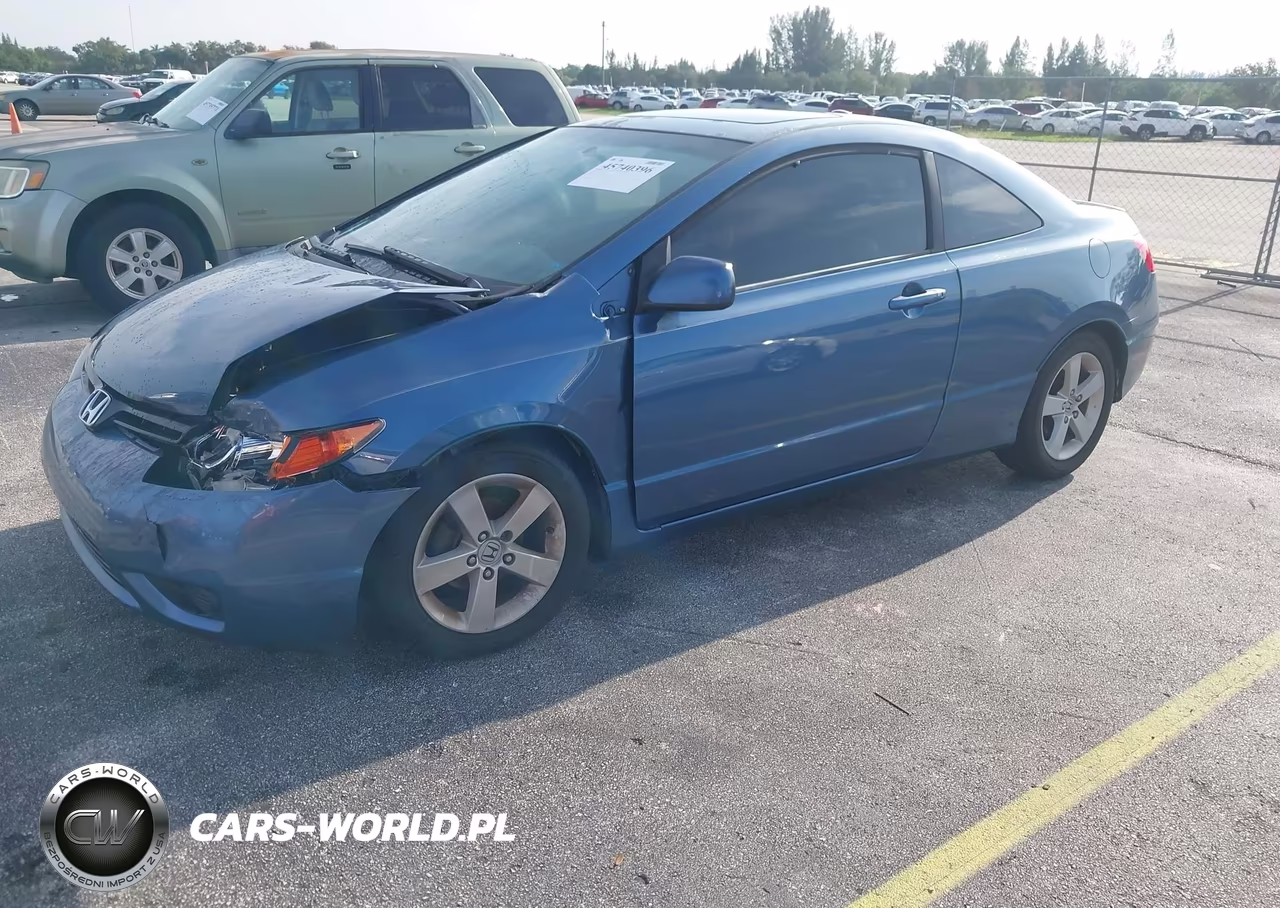2007 Honda Civic Ex VIN:2HGFG12847H573019 - 2
