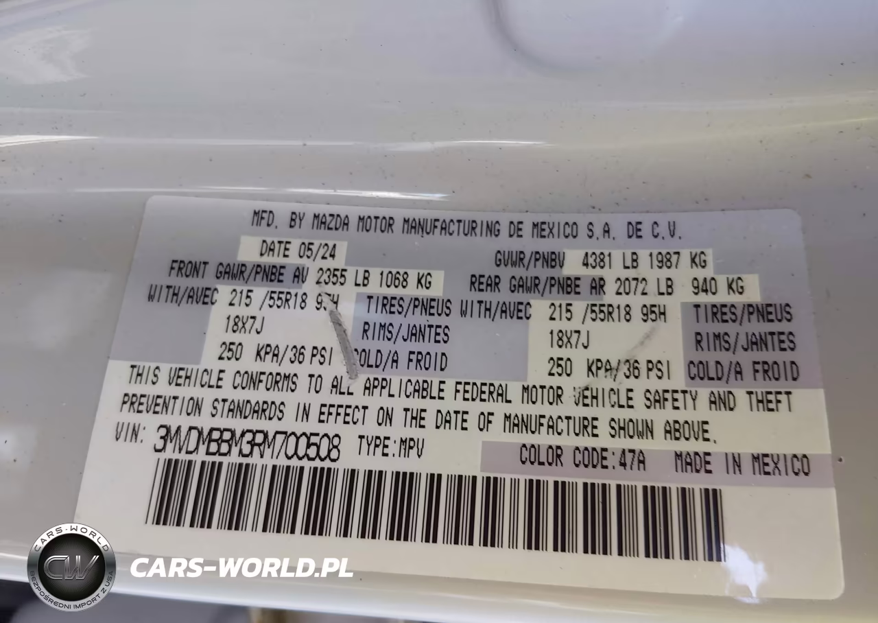 2024 Mazda Cx-30 2.5 S Select Sport VIN:3MVDMBBM3RM700508 - 9