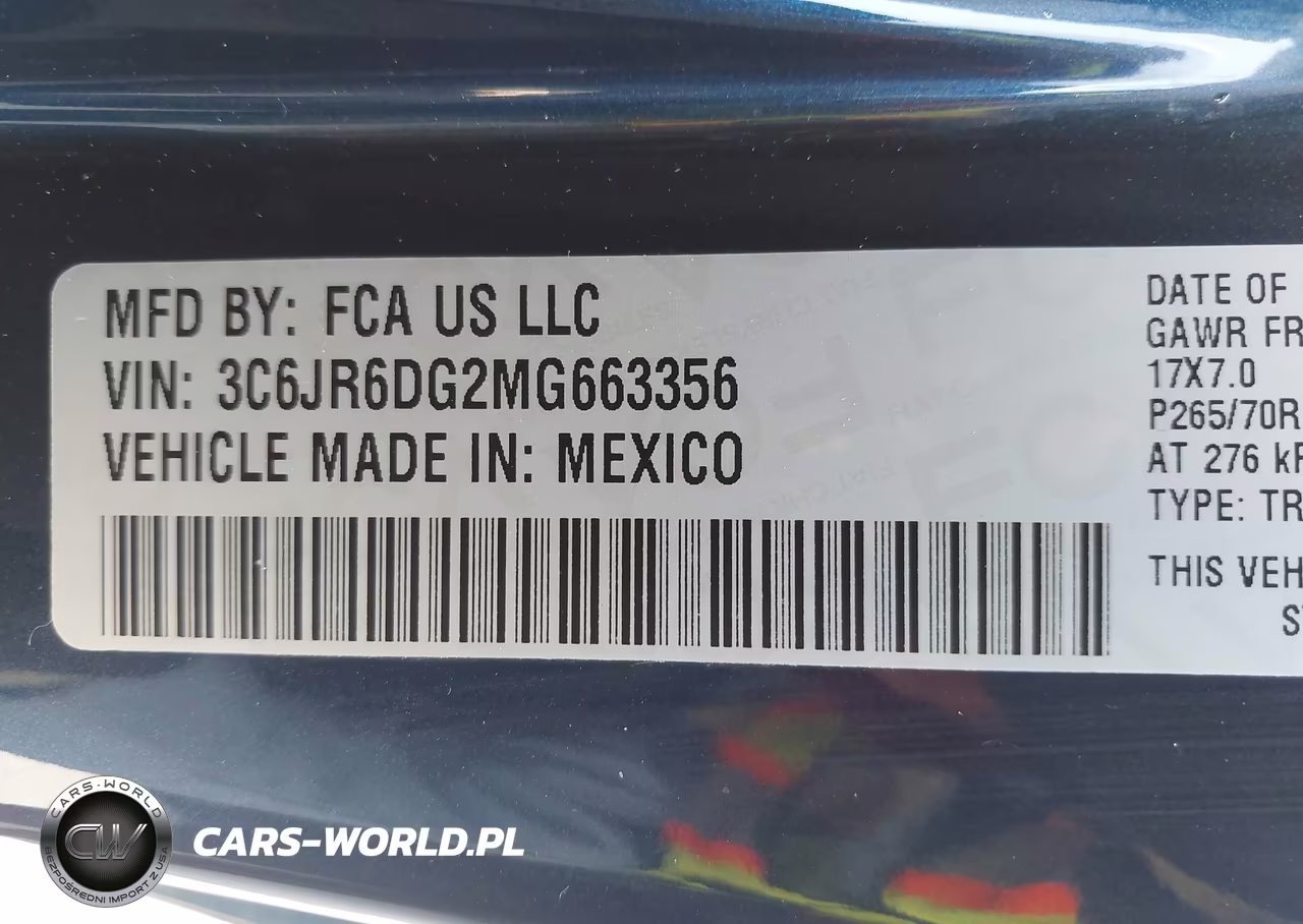 2021 Ram 1500 Classic Tradesman 4X2 8' Box VIN:3C6JR6DG2MG663356 - 9