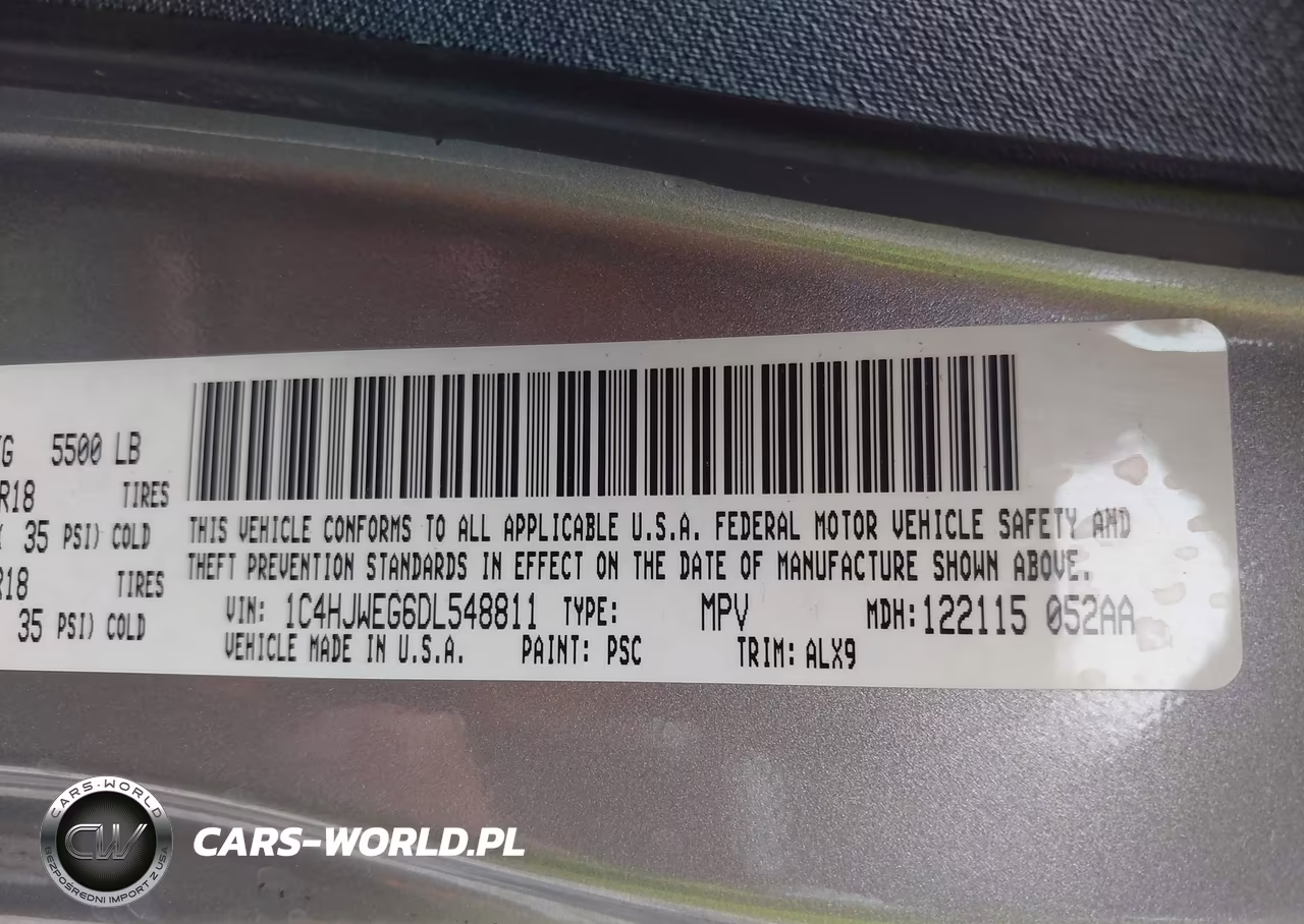2013 Jeep Wrangler Unlimited Sahara VIN:1C4HJWEG6DL548811 - 9
