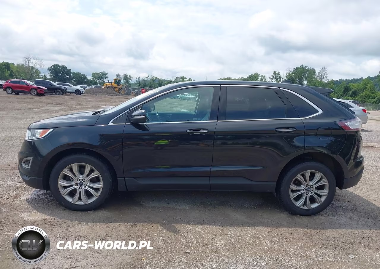 2015 Ford Edge Titanium VIN:2FMTK3K81FBB58510 - 14