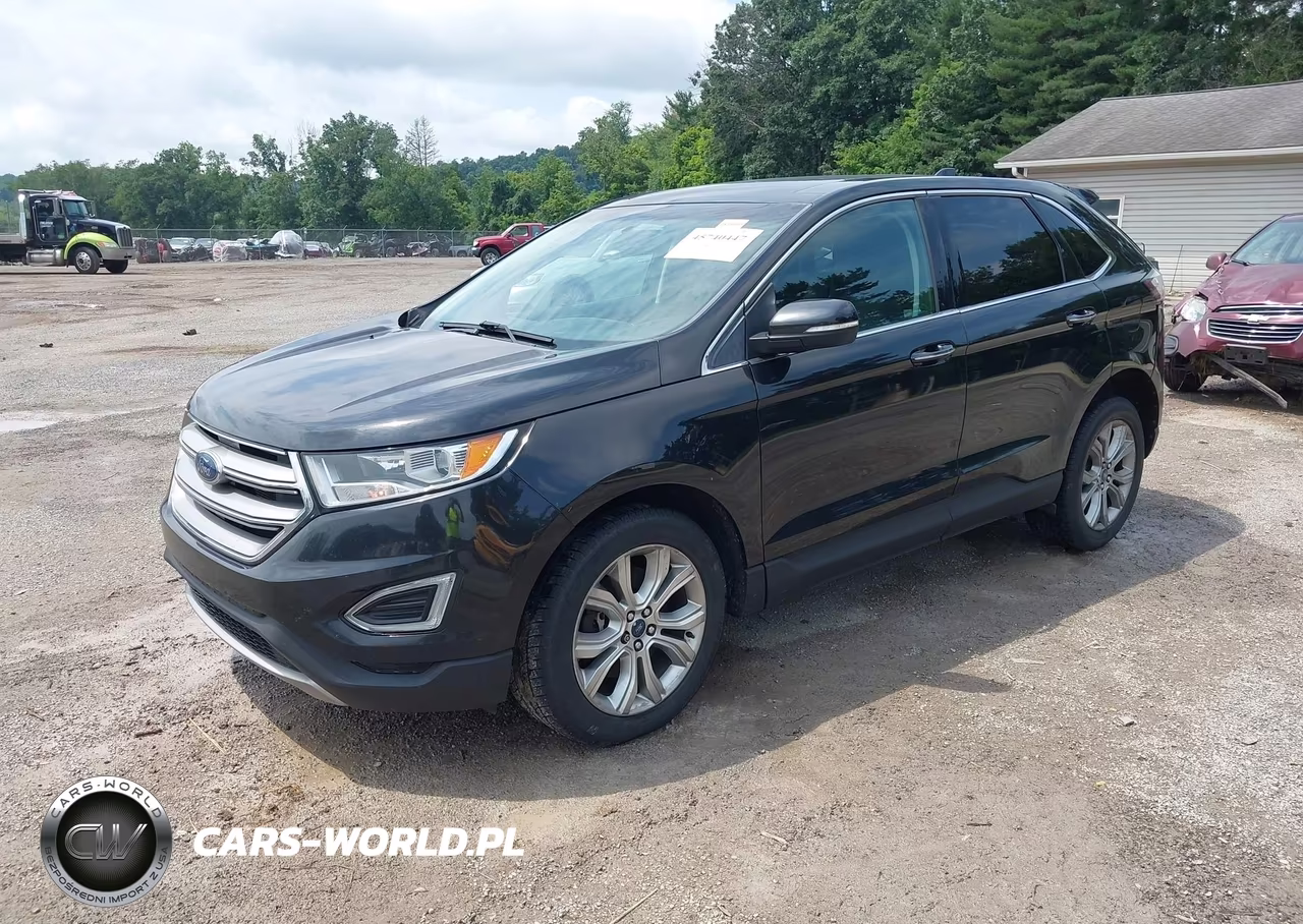 2015 Ford Edge Titanium VIN:2FMTK3K81FBB58510 - 2